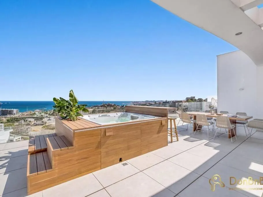 Ferienwohnung Atico De Lujo Con Jacuzzi En Higueron West Fuengirola Spanien