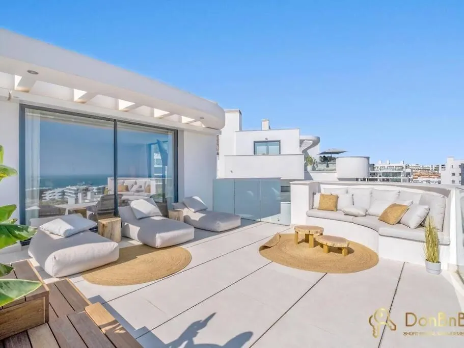 Ferienwohnung Atico De Lujo Con Jacuzzi En Higueron West Fuengirola Apartment