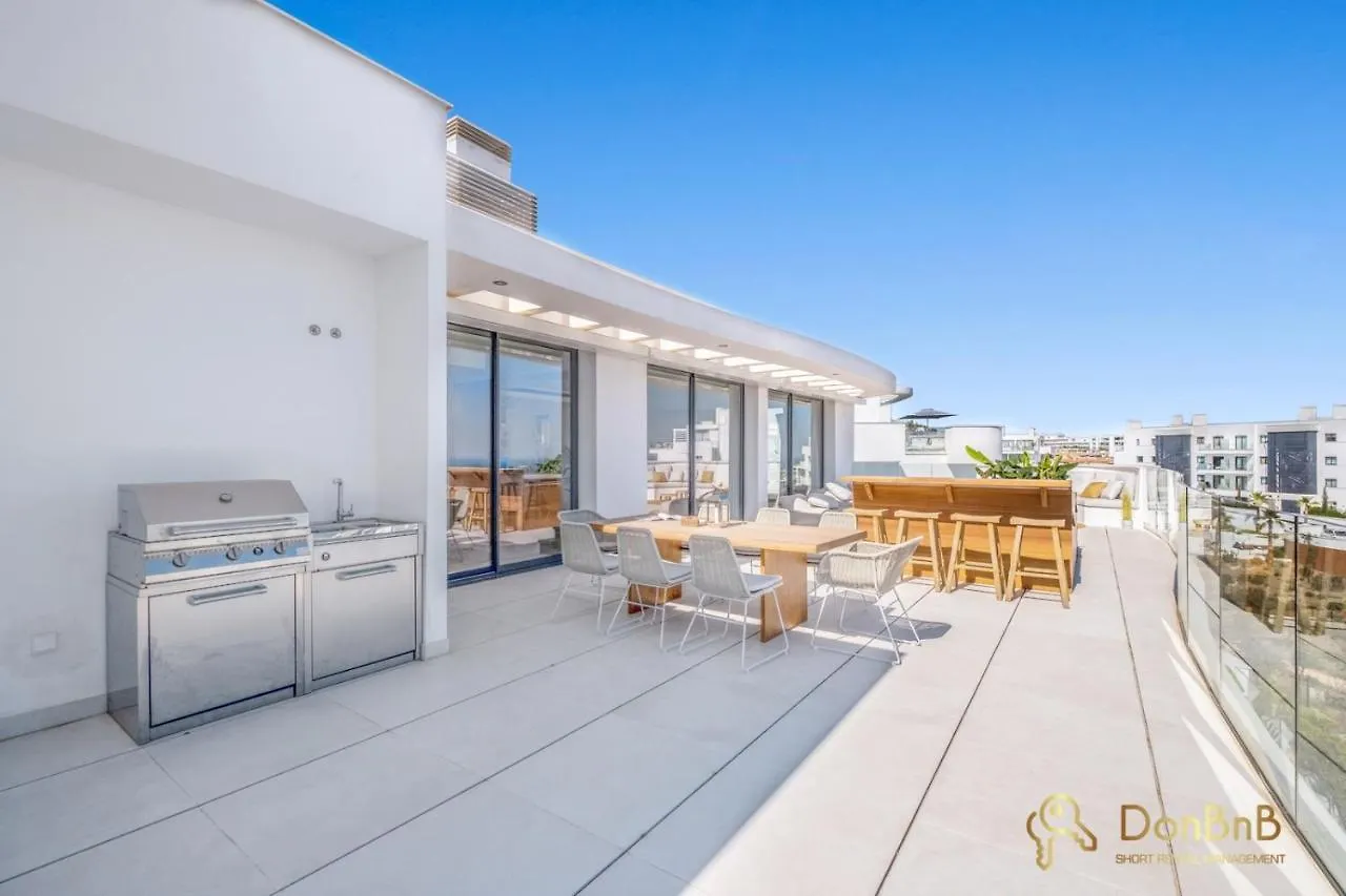 Apartment Ferienwohnung Atico De Lujo Con Jacuzzi En Higueron West Fuengirola